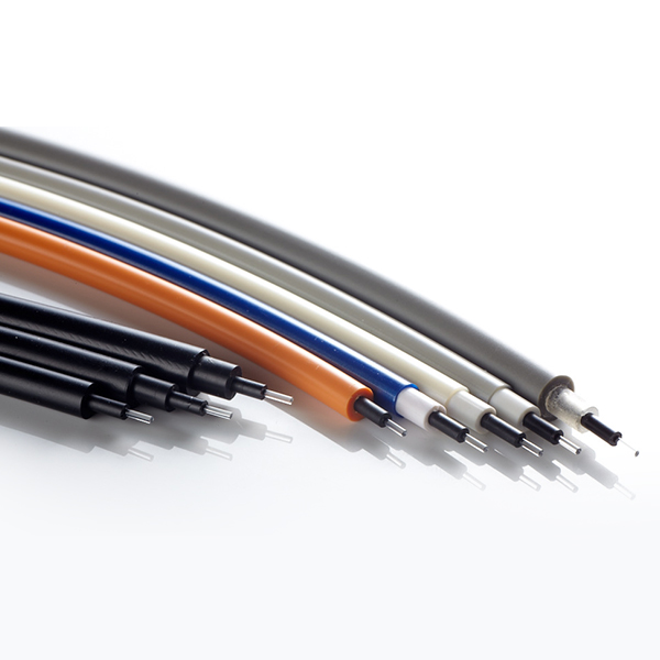 pvc fibre optic solid cable colorful sheathed fiber optic cable
