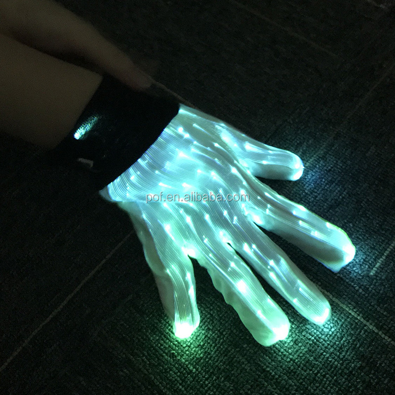 Fashion Luminous Full Fingers Gloves