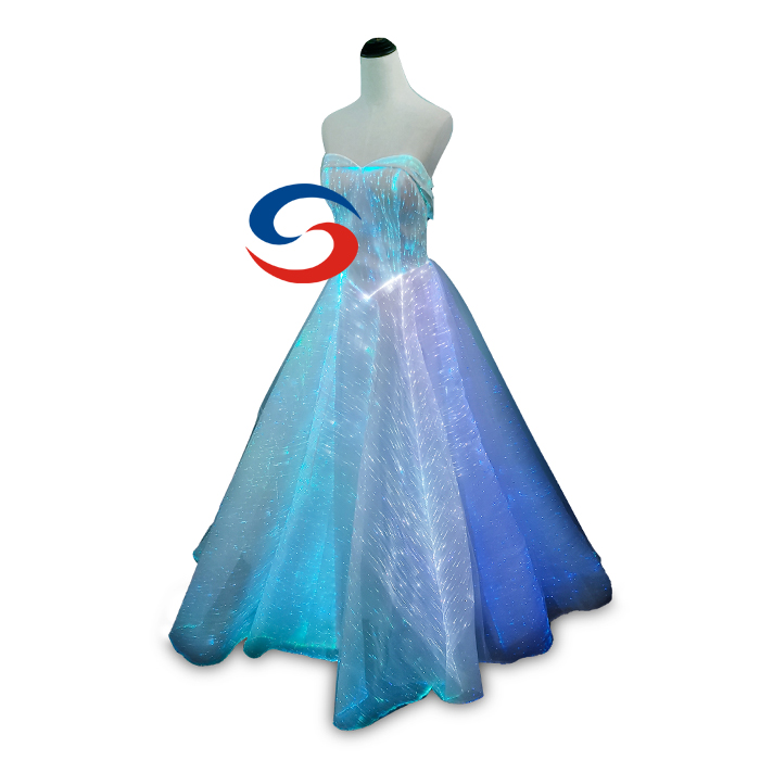 Led Luminous Evening Dress