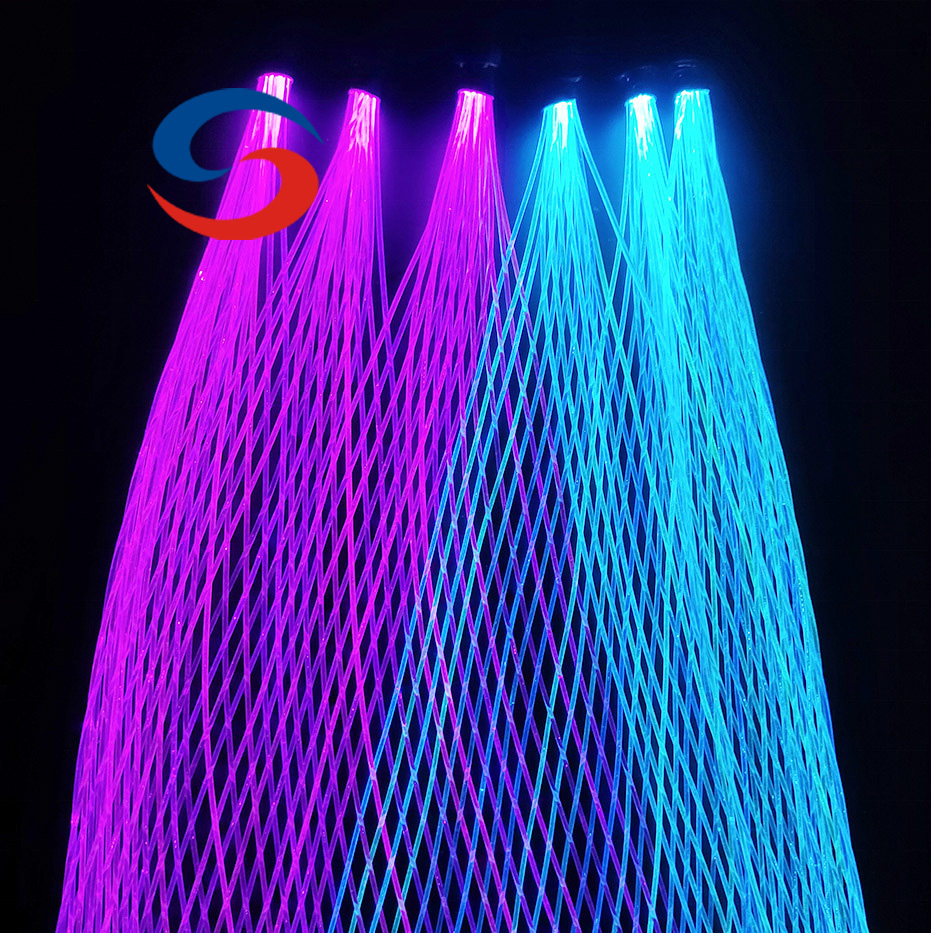 Fiber Optic Mesh/Net for Decorative Lighting