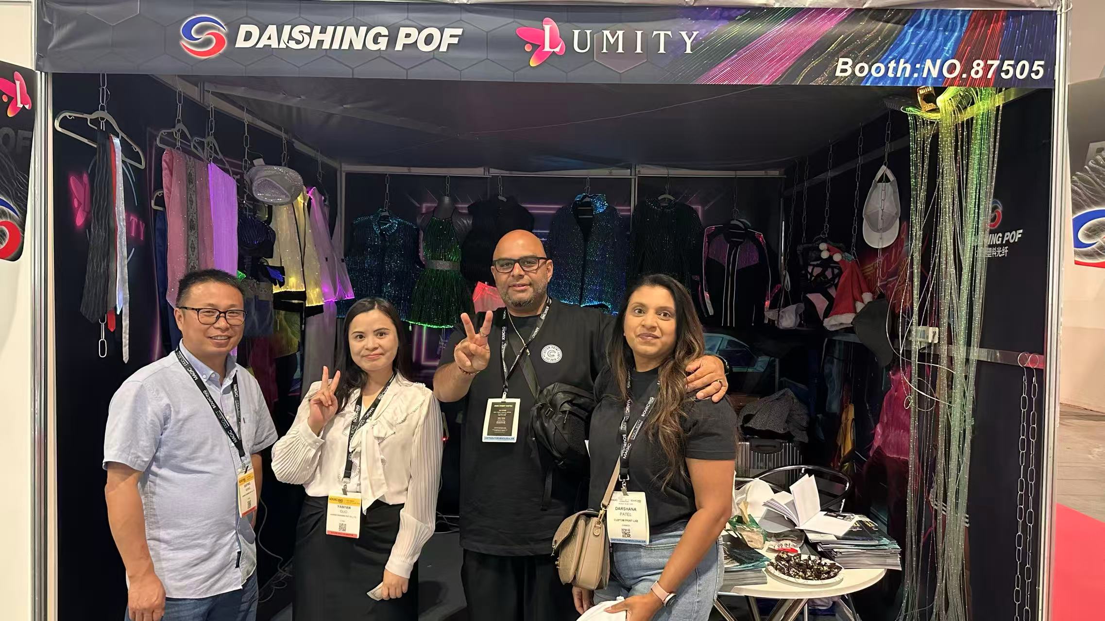 “Exhibition in Progress | The 2025 Fall Magic Show is currently in full swing, and Da Sheng Plastic Fiber is waiting for you at Booth 87505.  