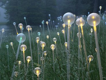 Popular Bulbs Ball Optic Light Rgbw Lights Landscape led fiber optic lights