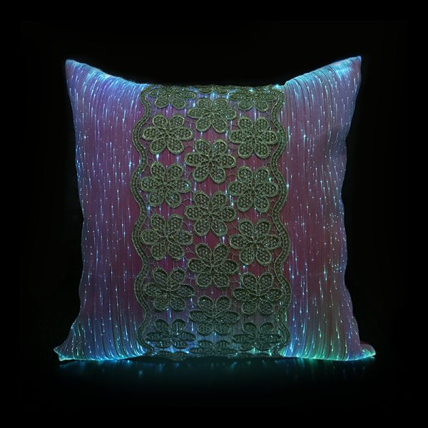 LED Glow decorative throw pillow cover throw pillows - Image 2