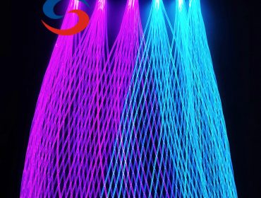 Fiber Optic Mesh/Net for Decorative Lighting