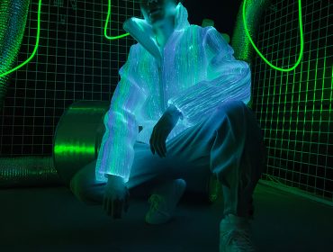 luminous down jacket