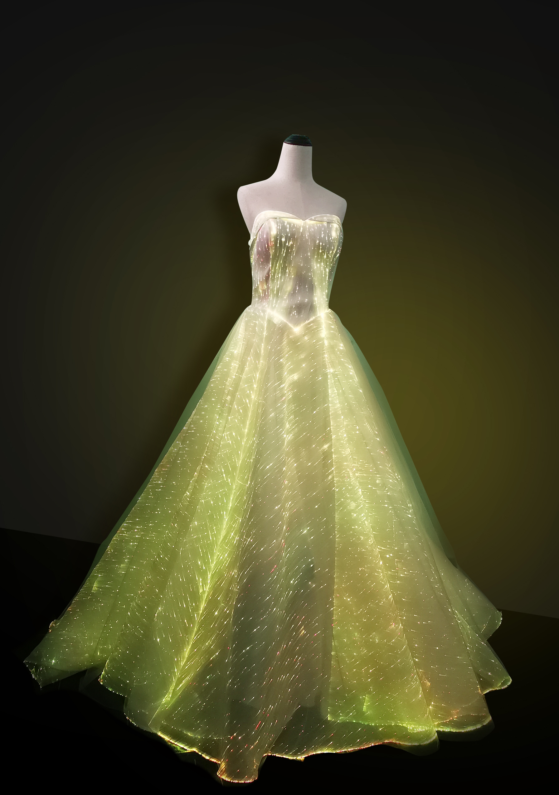 womans luxury LED Light Up Luminous Dress for Event Party Wedding - Image 24