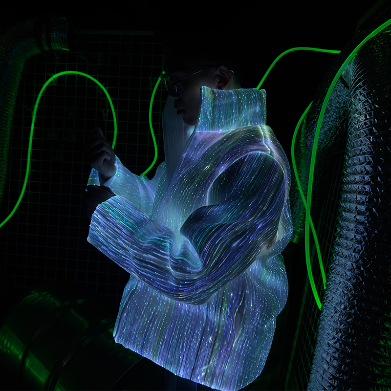 luminous down jacket