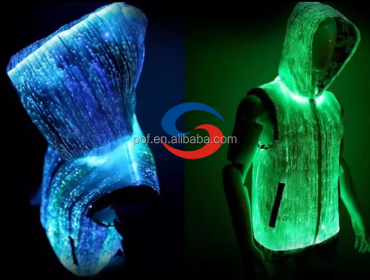 Fashion Luminous Sleeveless Hoodie for Unisex