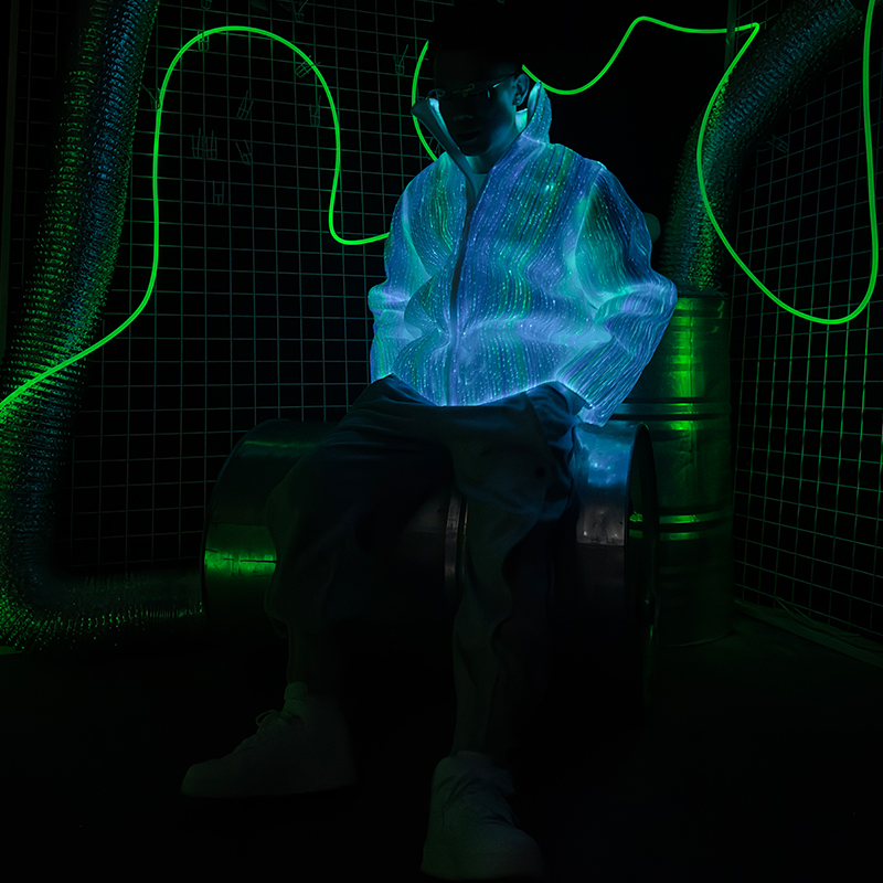 luminous down jacket