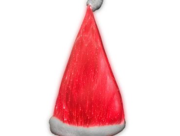 Fashion Fiber Optic Luminous Christmas Hat Cap