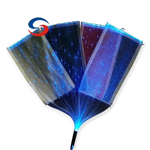 Color Changeable Led Optical Fiber Fabric Textile - Image 2