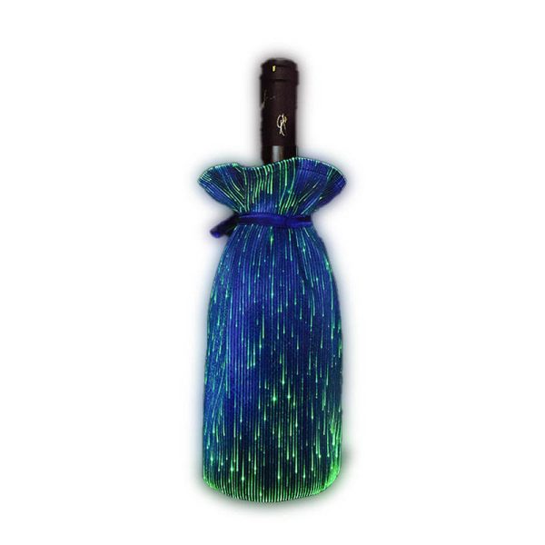 Color Changeable Rave Party Even Fiber Optic Luminous Red Wine Champagne Bottle Covers for Night Club Music Bar Pop Club - Image 5