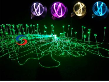 Popular Bulbs Ball Optic Light Rgbw Lights Landscape led fiber optic lights