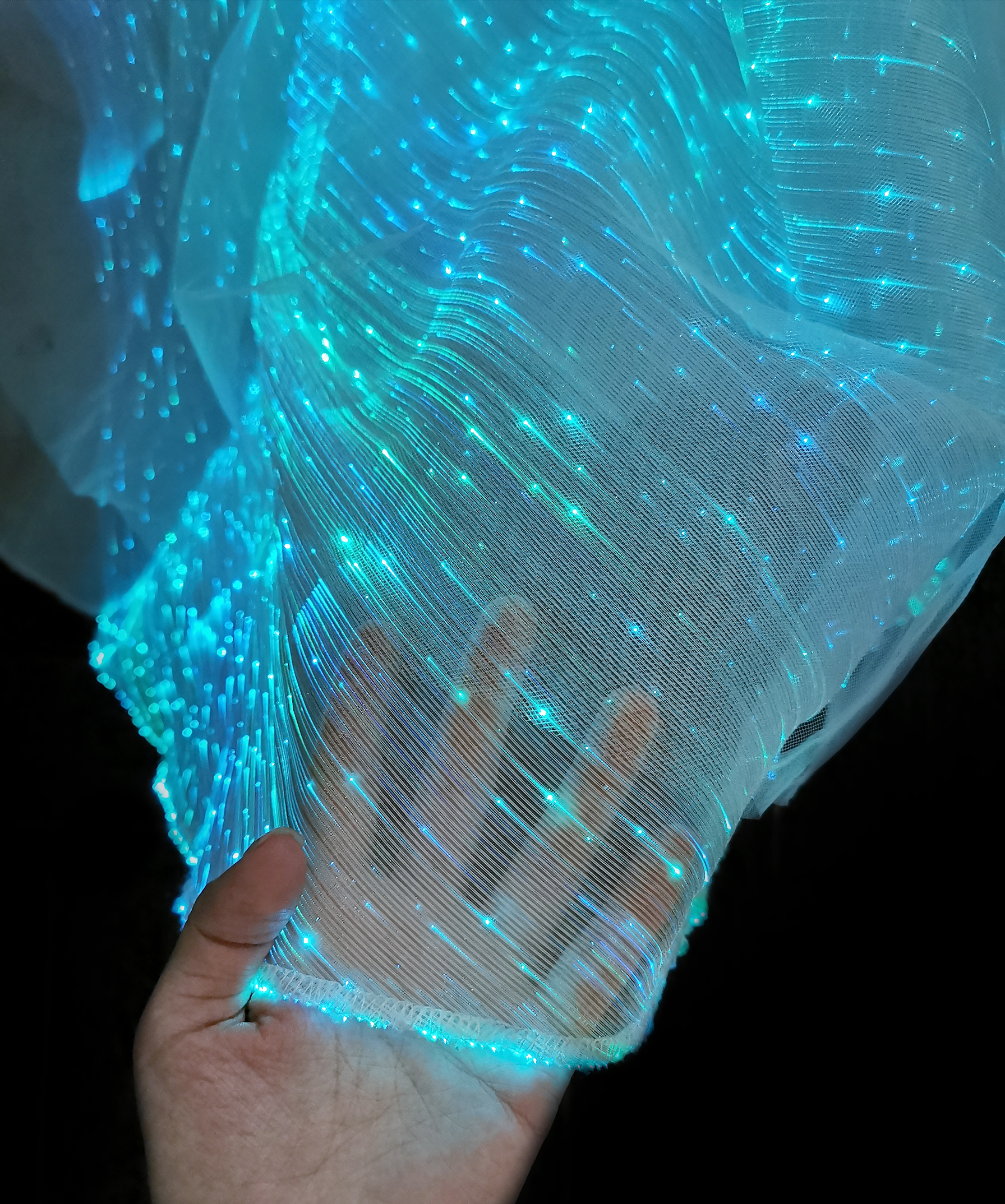 womans luxury LED Light Up Luminous Dress for Event Party Wedding - Image 19