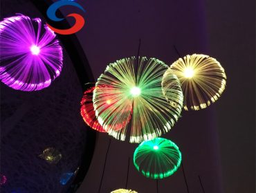 Jellyfish Fiber Optic Lights for Decorative Lighting