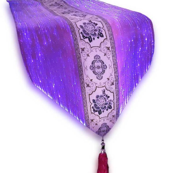 Luminous Party LED Light up Fiber Optic Centerpieces Table Placemat Runners - Image 7
