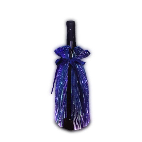Color Changeable Rave Party Even Fiber Optic Luminous Red Wine Champagne Bottle Covers for Night Club Music Bar Pop Club - Image 4