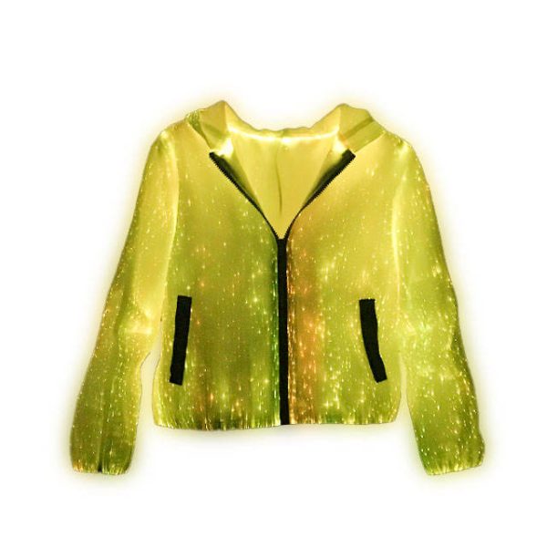 Fashion Unisex Luminous Long Sleeves Hoodie - Image 2