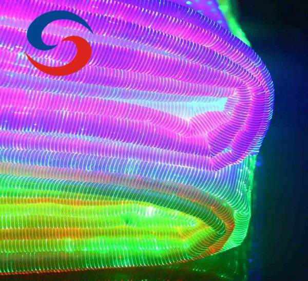 Color Changeable Led Optical Fiber Fabric Textile - Image 5