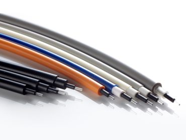 plastic fiber optic cable end glow fiber optic insulation section