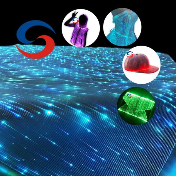 Color Changeable Led Optical Fiber Fabric Textile - Image 4