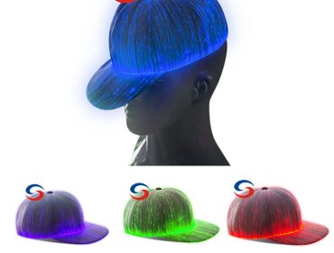 USB Charge Luminous Glow Rave Hat Lighted LED Hat Baseball Cap