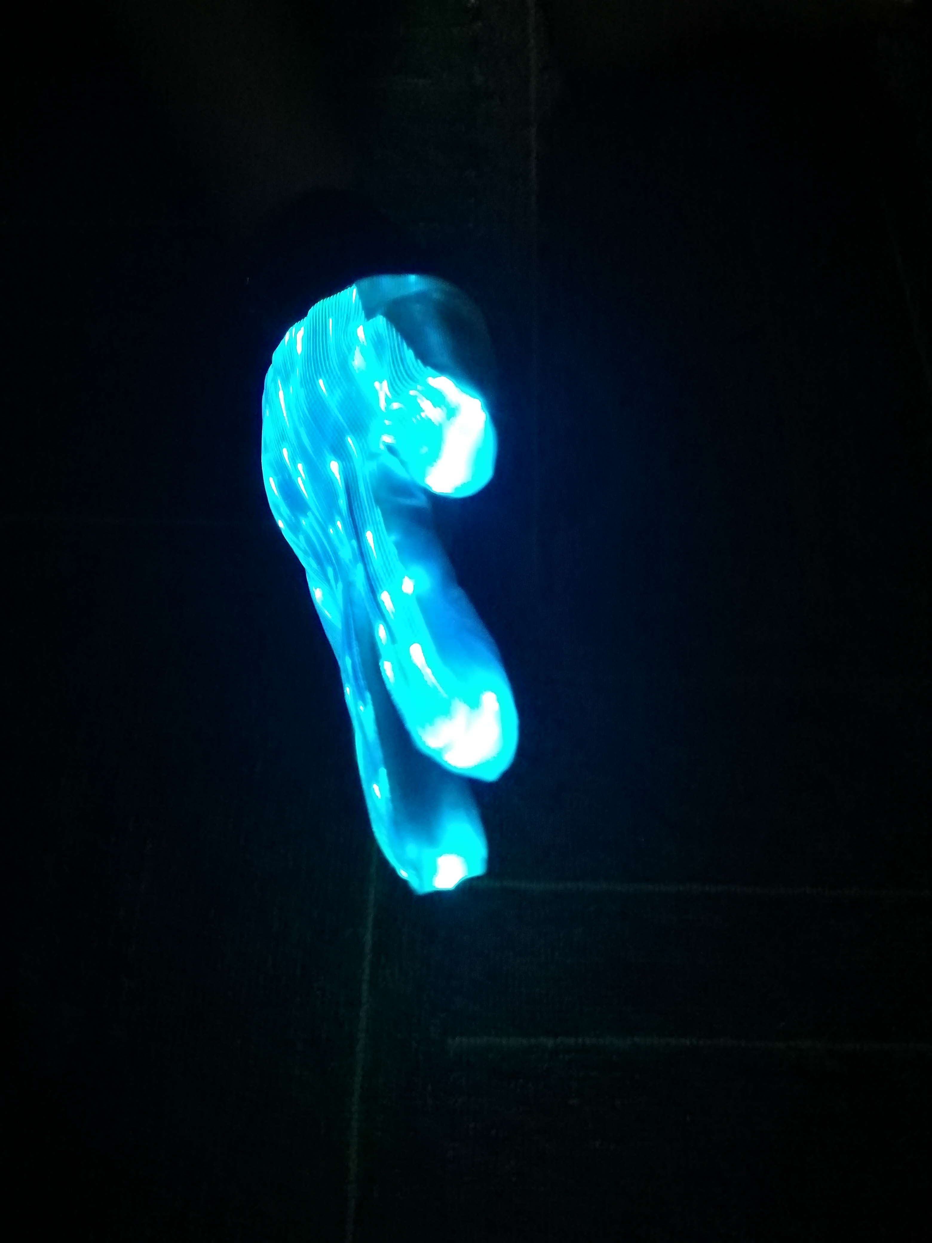 Fashion Luminous LED 7 Colors Glow in half-finger Gloves Unisex DJ Light Up Rave Fiber Optic Christmas Gloves - Image 10