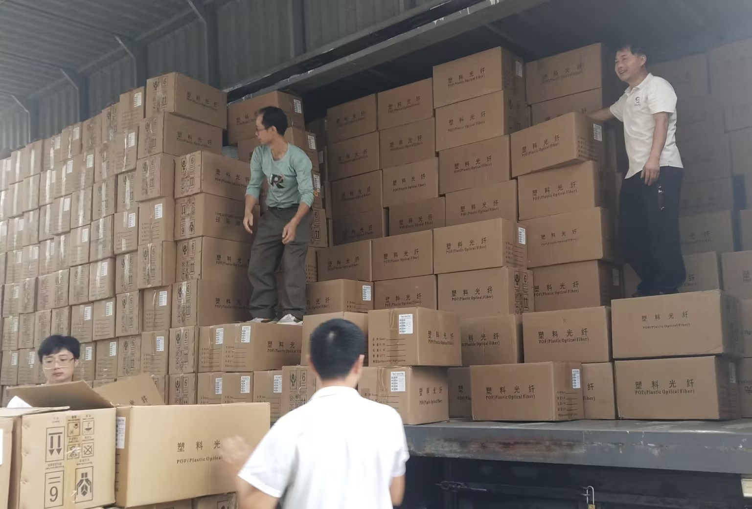 fiber manufacturing-loading