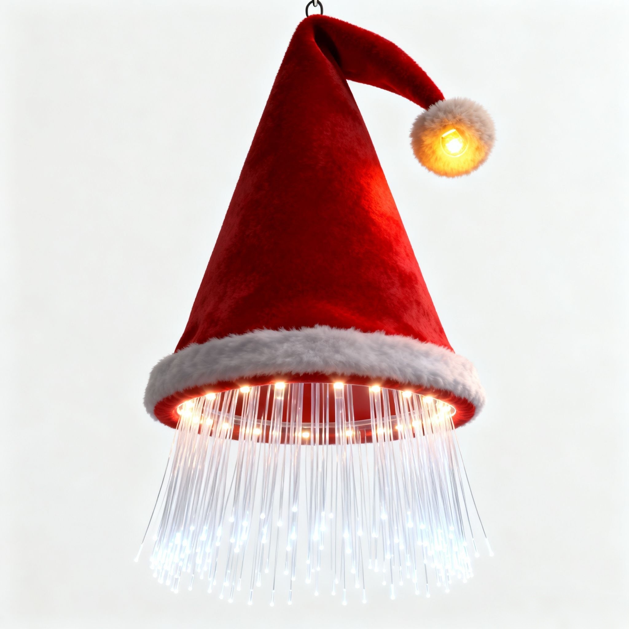 Flowing Light Christmas hat