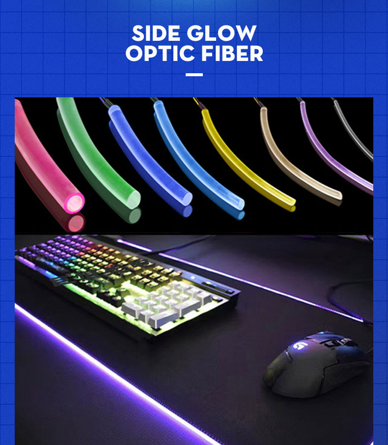 Luminous mouse pad