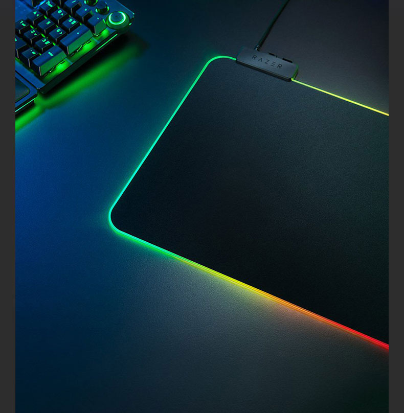 Luminous mouse pad