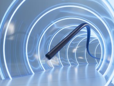 PMMA plastic optic fiber cable roll meter