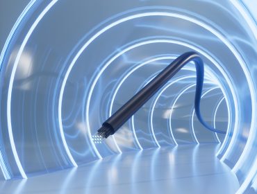 indoor FTTH fiber optical cable fiber optic patch cord communication purpose glow optical fibre cable