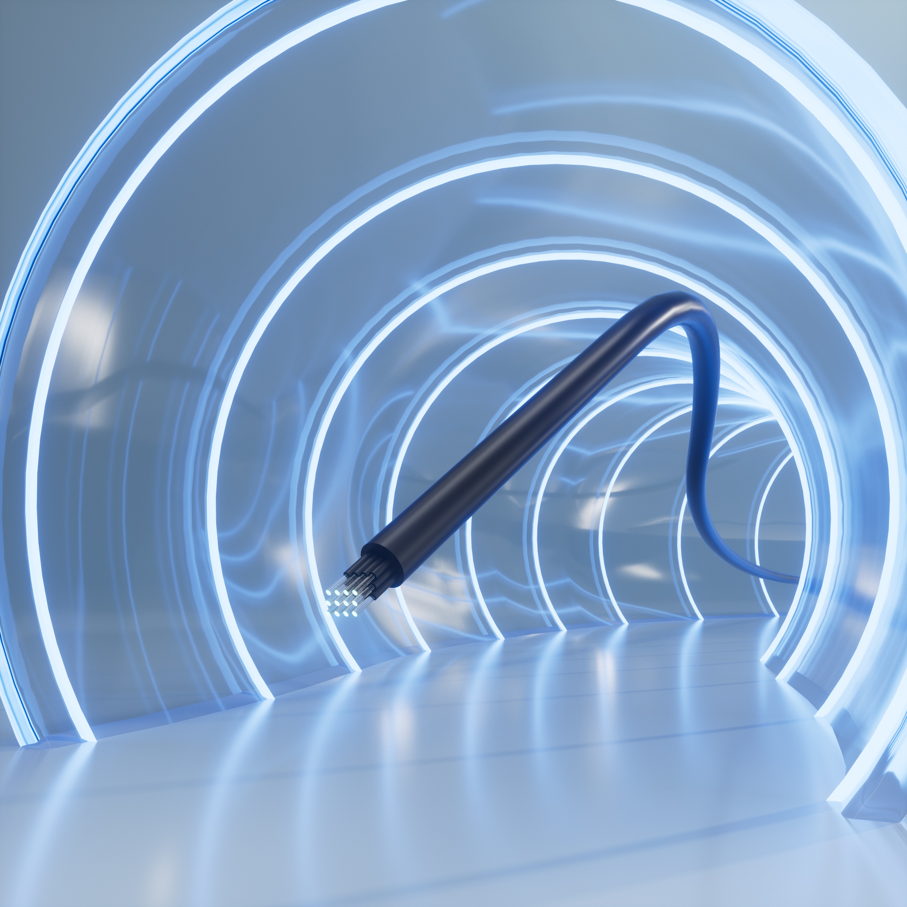 outdoor 2 core fiber optic cable 4-8 core multicore optic fiber