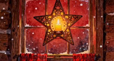 Starry window warm light 2